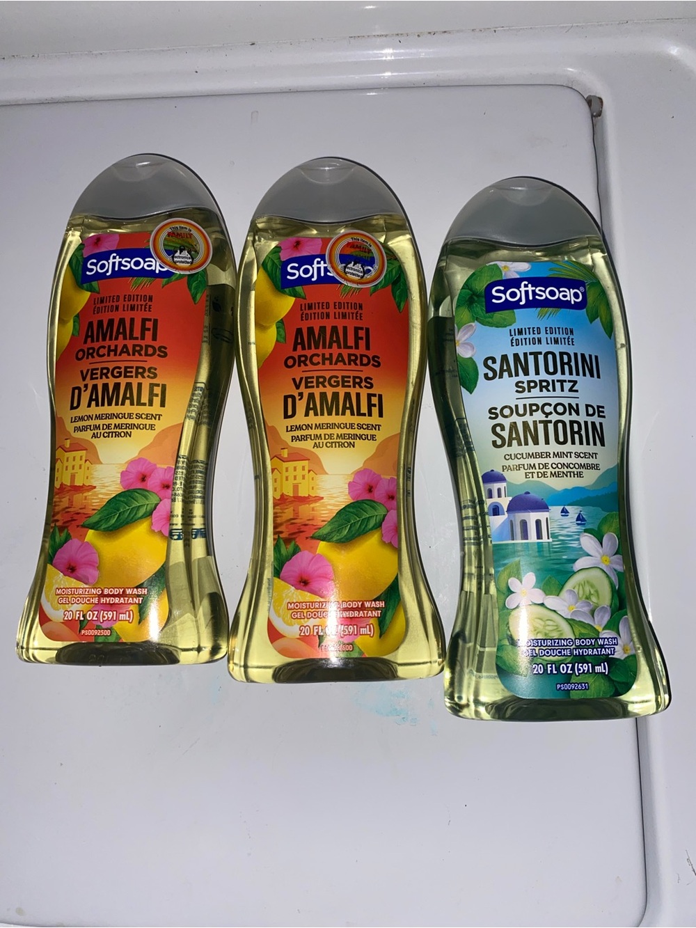 Amalfi Orchards & Santorini Spritz Moisturizing Body Wash